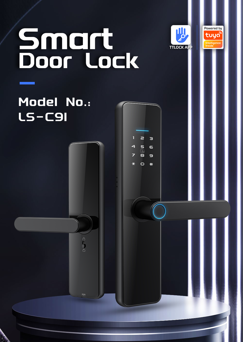 Розумний замок LS-C91 – фото продукту