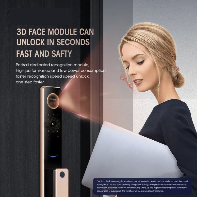 Biometrisches Schloss LS-T100A – Produktfoto