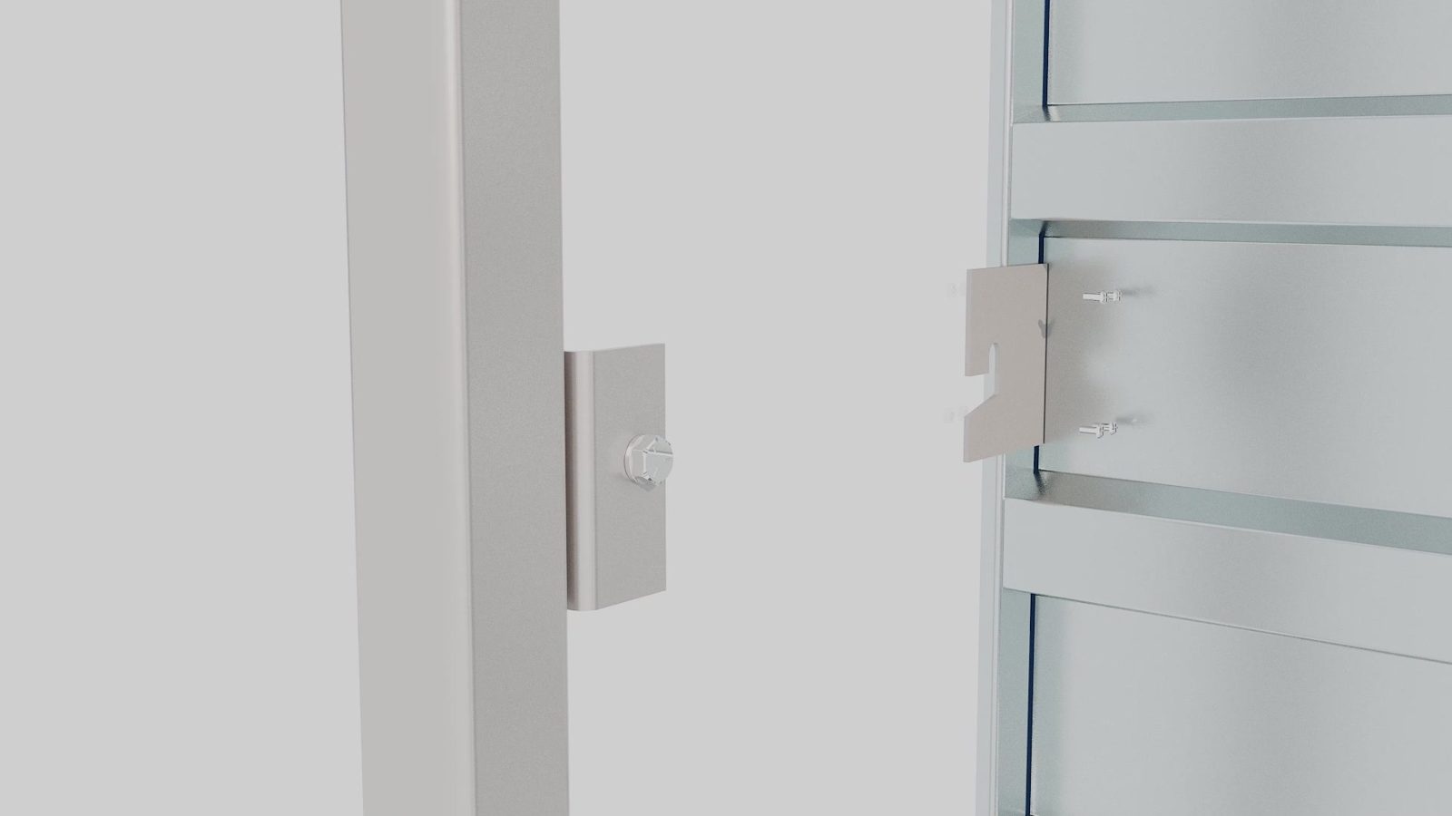 System elewacyjny LIGHT Pro: detal uchwytu