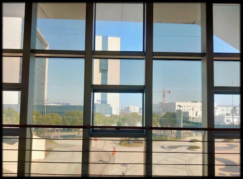 Mingyang Semi-Transparent PV Module MY-3CT (0–60% transparency) – 2