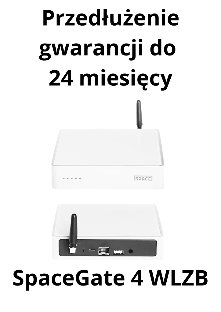Przedłużenie gwarancji do 24 miesięcy – Space Gate 4 WLZB