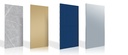 Far East LIGHT custom fritted-glass finishes – colours and stone patterns (on request)