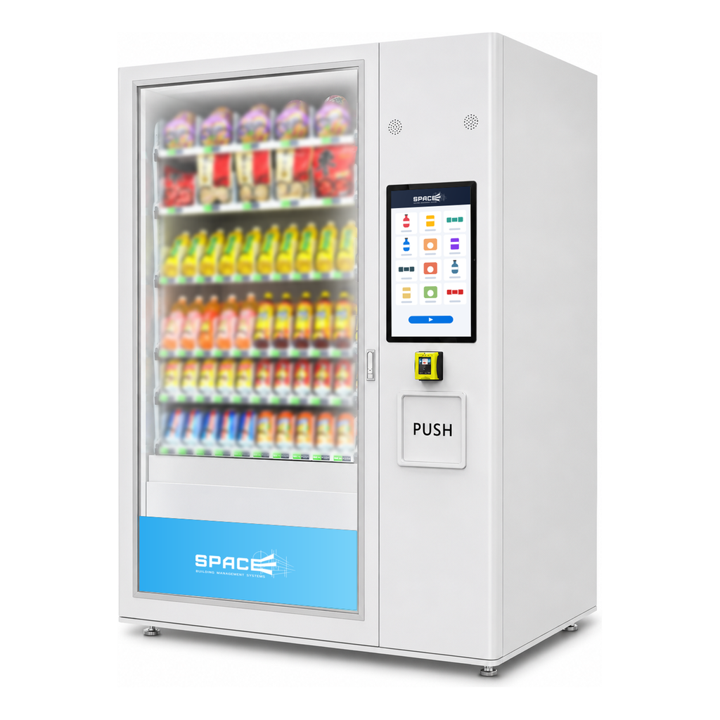 Space Vend 54 Lift – Máquina de armário com elevador que leva o produto à abertura de recolha